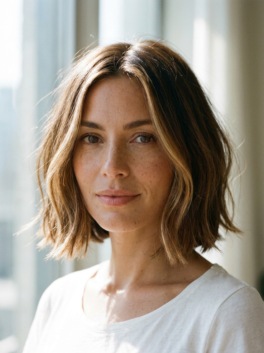 Caramel Brown Bob als Caramel Brown Hair Inspiration 2026